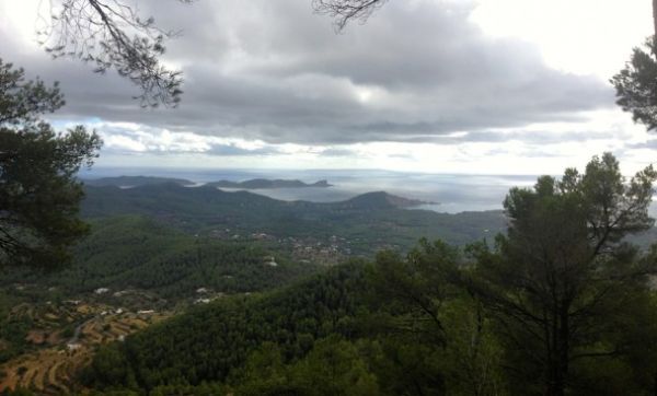 Acariciando el cielo de Ibiza